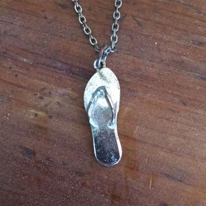 Flip flop necklace